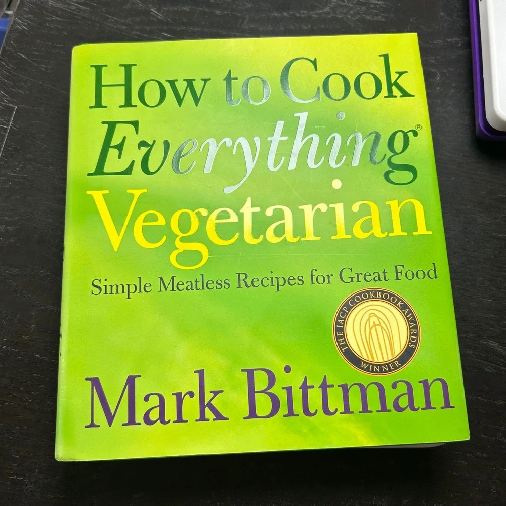How to Cook Everything Vegetarian Mark Bittman Hardcover Cookbook Meatless
